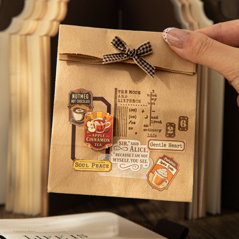 Tea Party Vintage Mini Label Stickers