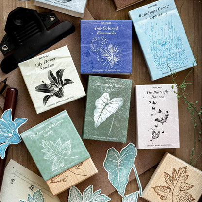 Whisper of Nature Wooden Rubber Stamp