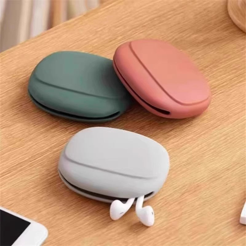 Pebble Silicone Cable Pouch