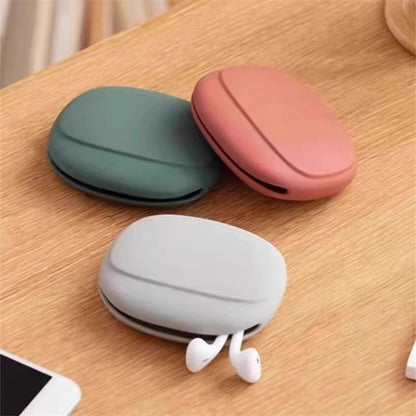 Pebble Silicone Cable Pouch