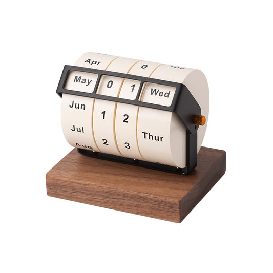 Wooden Perpetual Block Calendar