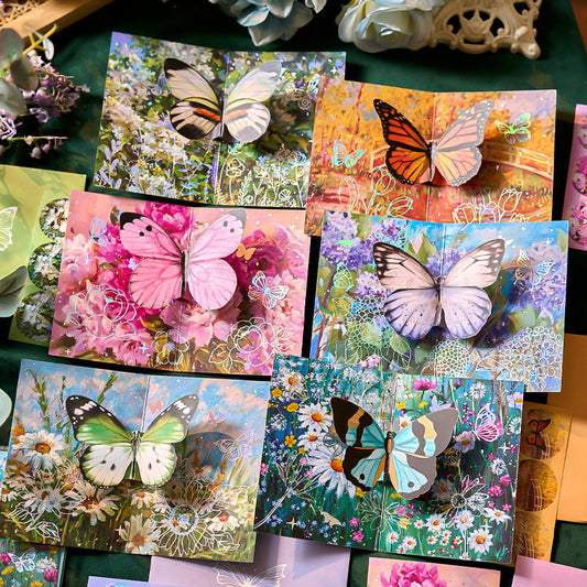 Butterfly Whisper Pop Up Greeting Card
