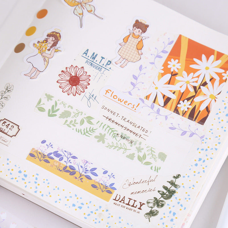 Flower Whisper PET Deco Tape Set