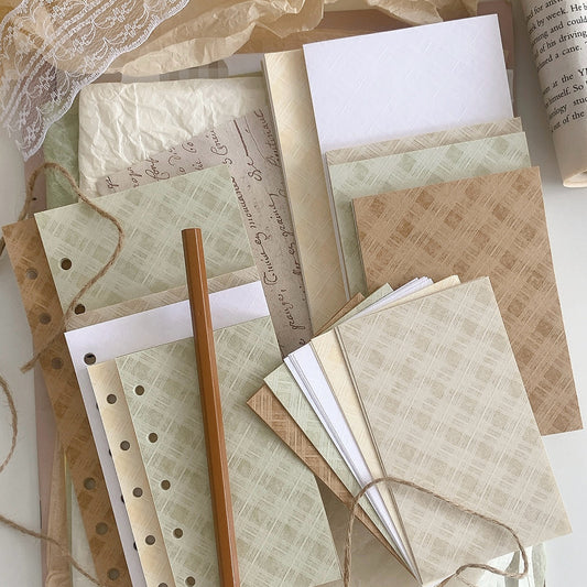 20 Sheets Soft Weave Planner Paper Inserts