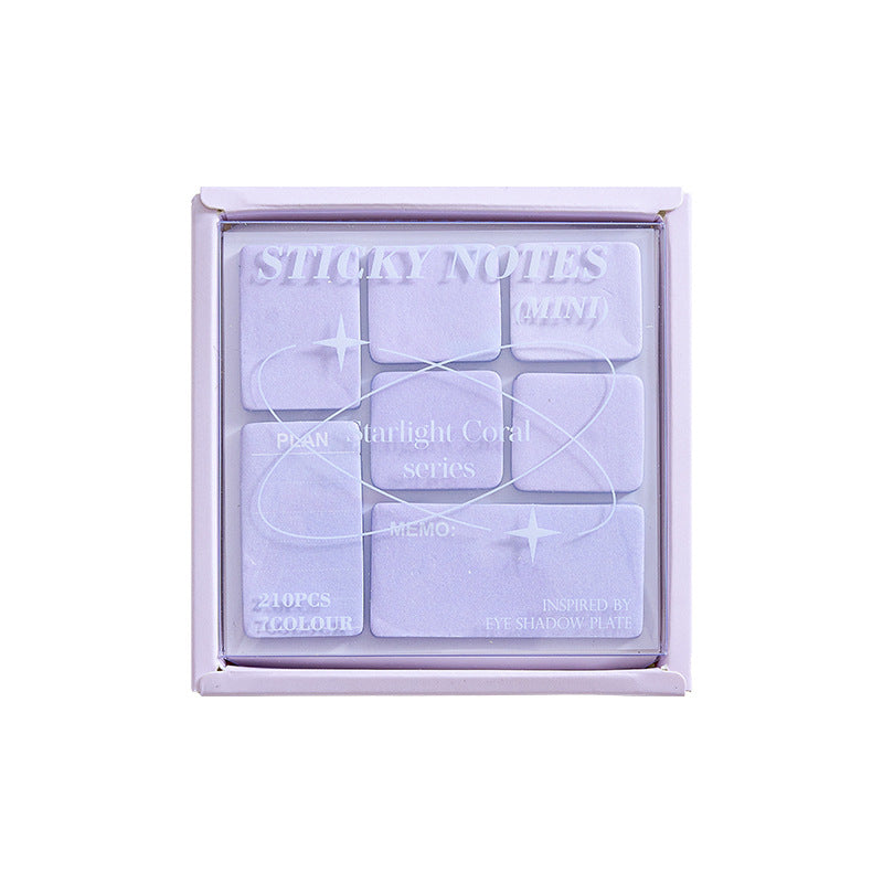 Star Coral Index Sticky Notes Set