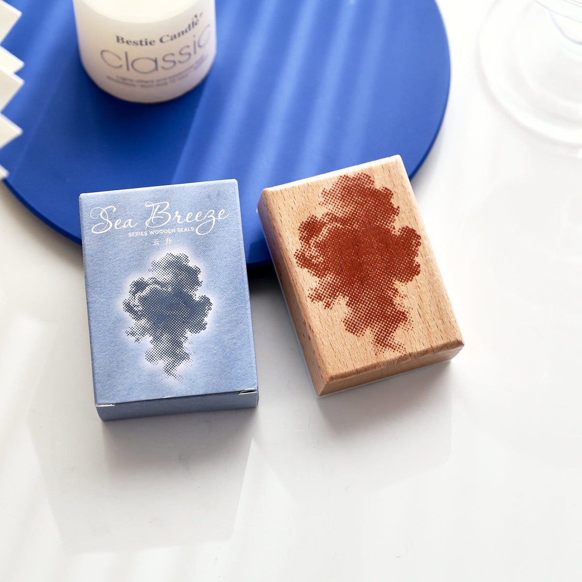 Sea Breeze Wooden Stamp Set