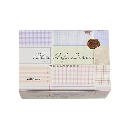 Slow Days Memo Pad Box Set
