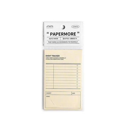 Fold-Out Planner Note Sheets