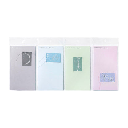 A6 Slim Stitched Journal with Kraft and Glassine Pages