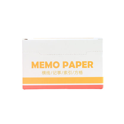 Pastel Memo Index Cards in a Dispenser Box