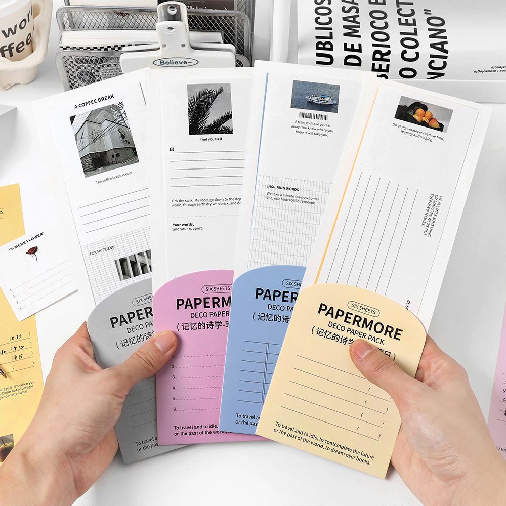 Memory Record Collage Paper Set
