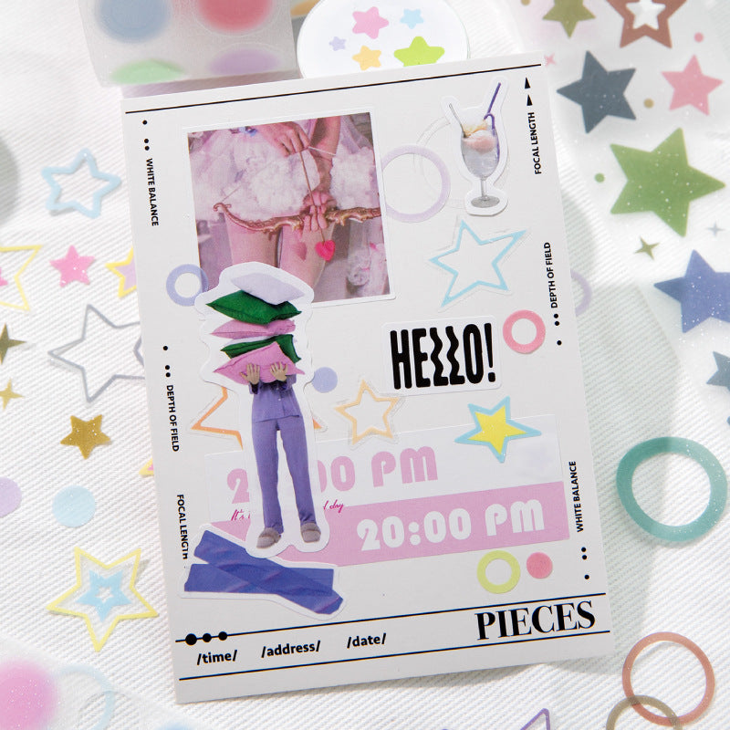 Twilight Star PET Glitter Tape