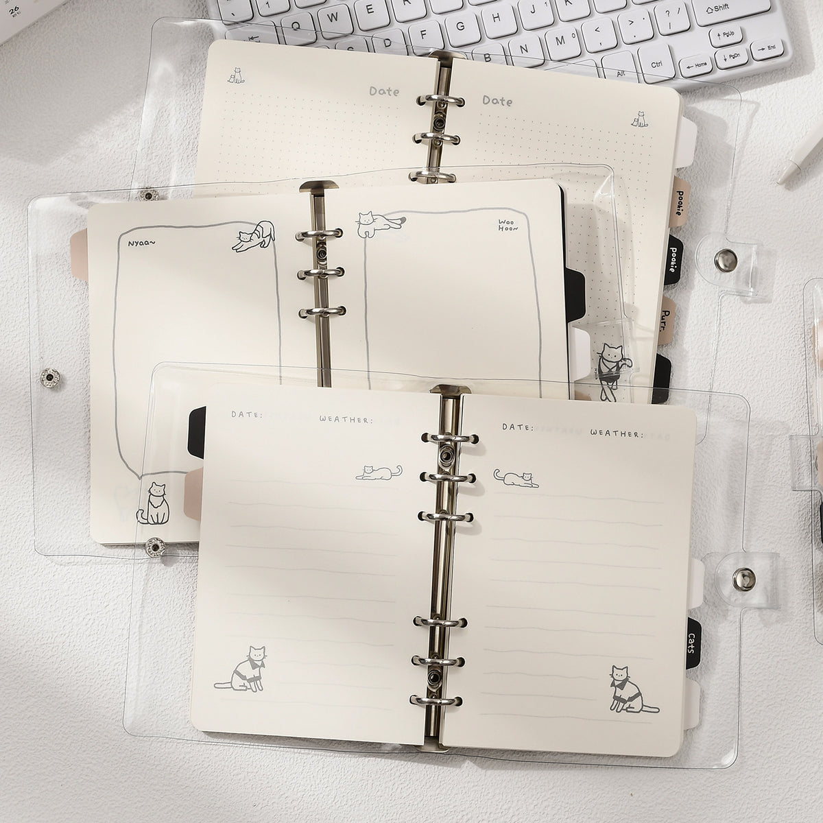 Cat Therapy Journal Notebook