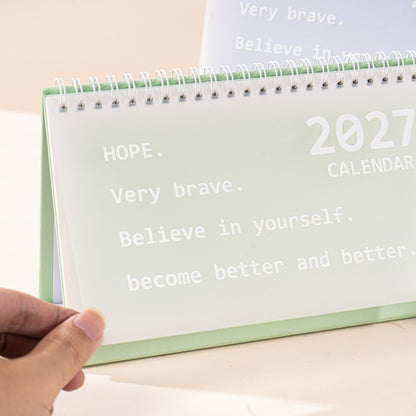 2027 Motivational Desk Calendar
