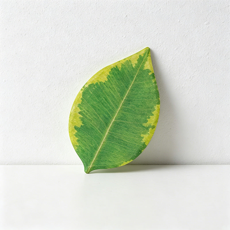 25 Sheets Leaf Shaped Sticky Note