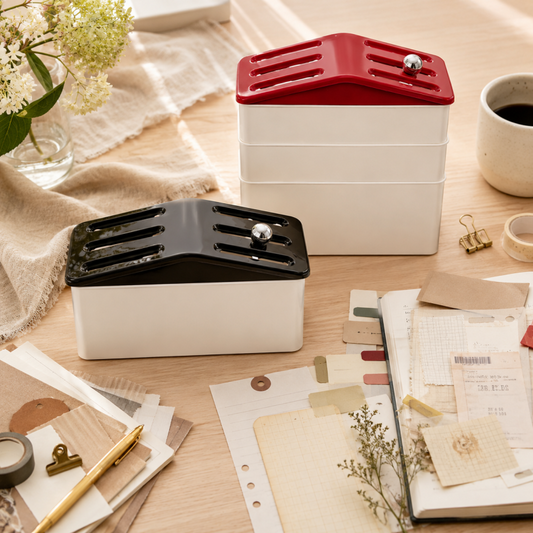 Multi-Layer House Shape Storage Box