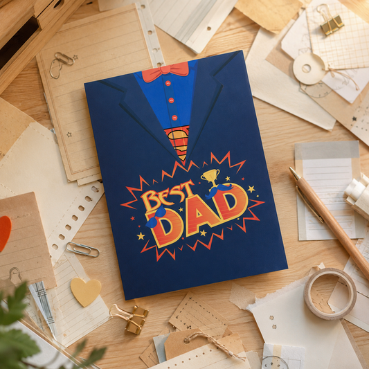 Birthday Father's Day Valentine Pop-Up Greeting Card