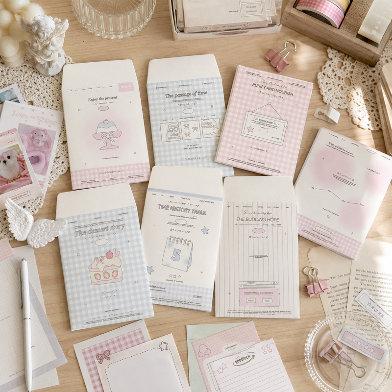 5 Mini Themed Envelope