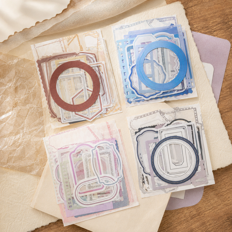 Vintage Frame PET Stickers