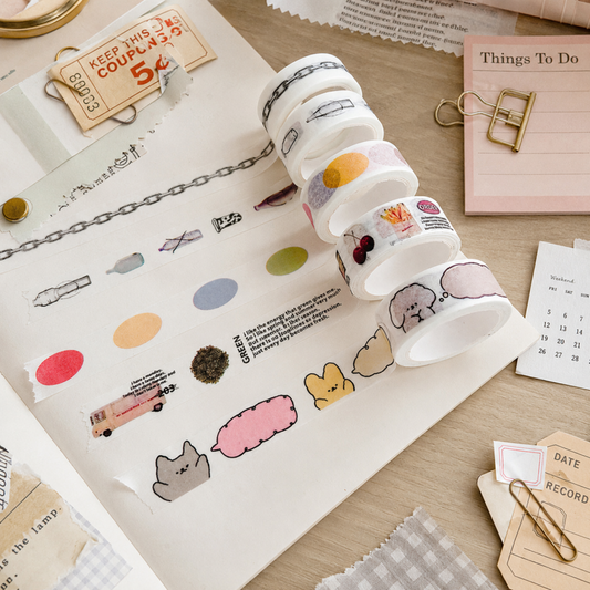 Kawaii Character Washi Tape