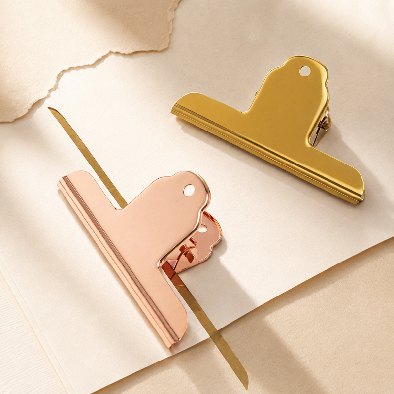 Metal Binder Clips Collection