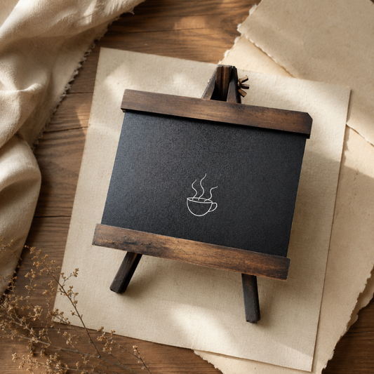 Mini Chalkboard Easel