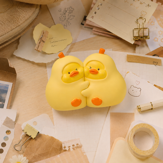 Together Duck Decorative Bookend Pair