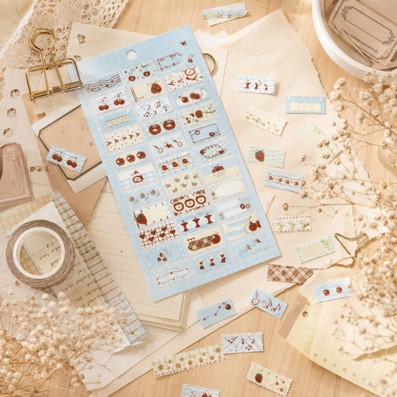 Berry And Chocolate Planning Sticker Set