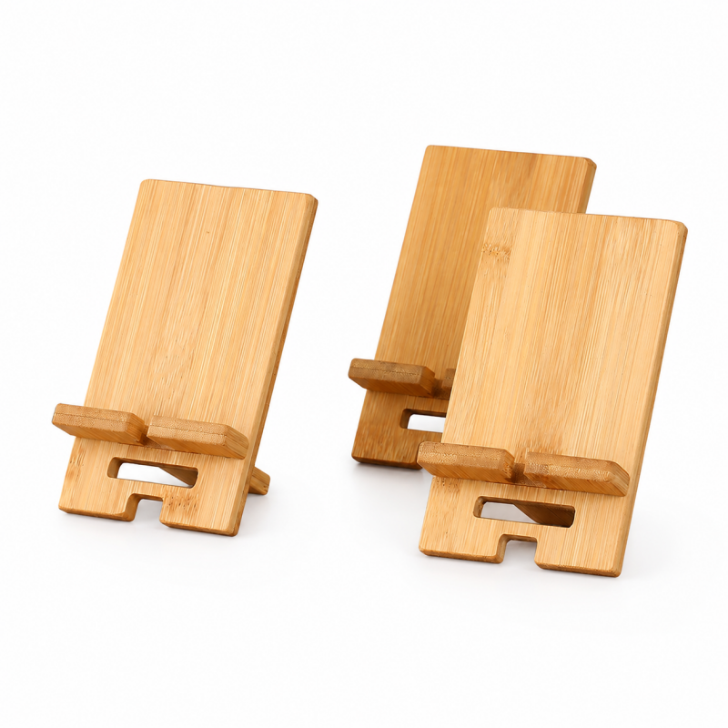 Detachable Wooden Phone and Tablet Stand