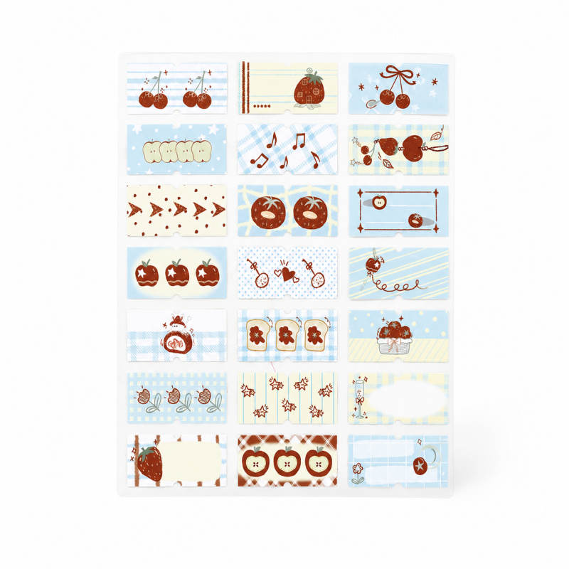 Berry And Chocolate Planning Sticker Set