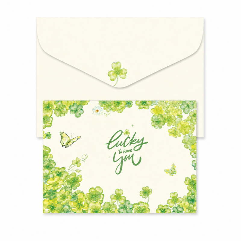 Lucky Clover Letter Writing Set