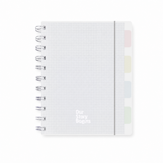 Pastel Spiral Study Notebook