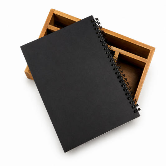 Kraft Cover Drawing & Doodle Spiral Sketchbook
