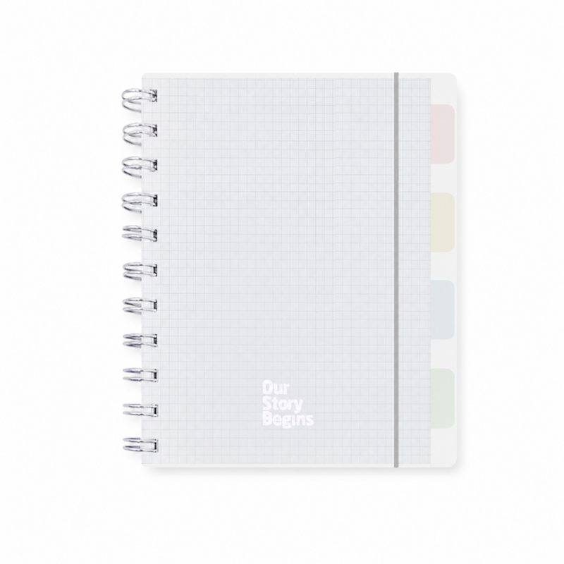 Pastel Spiral Study Notebook