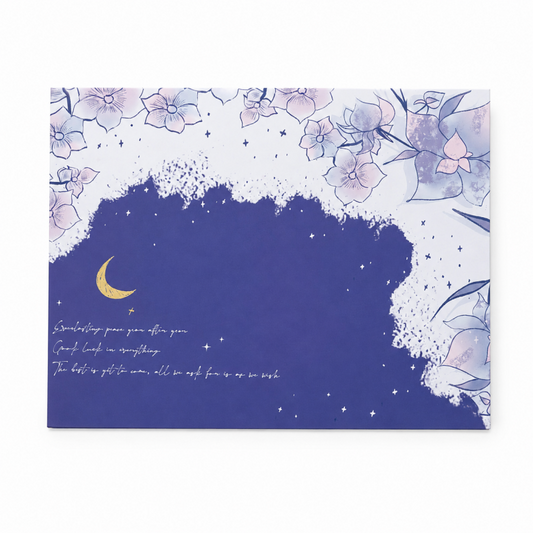 Violet Dream Floral Letter Writing Set