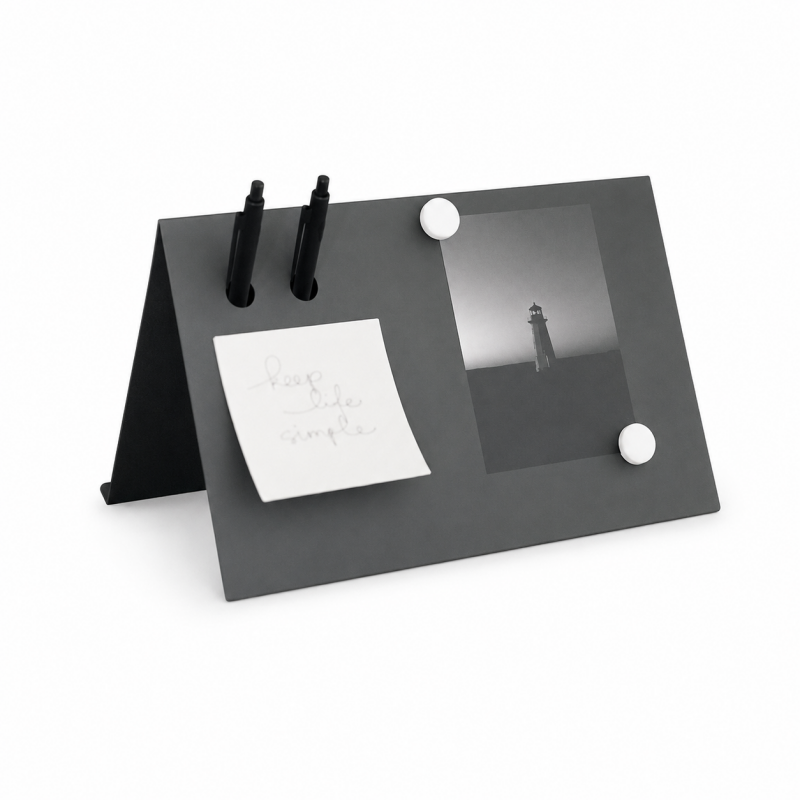 V-shaped Magnetic Memo Board