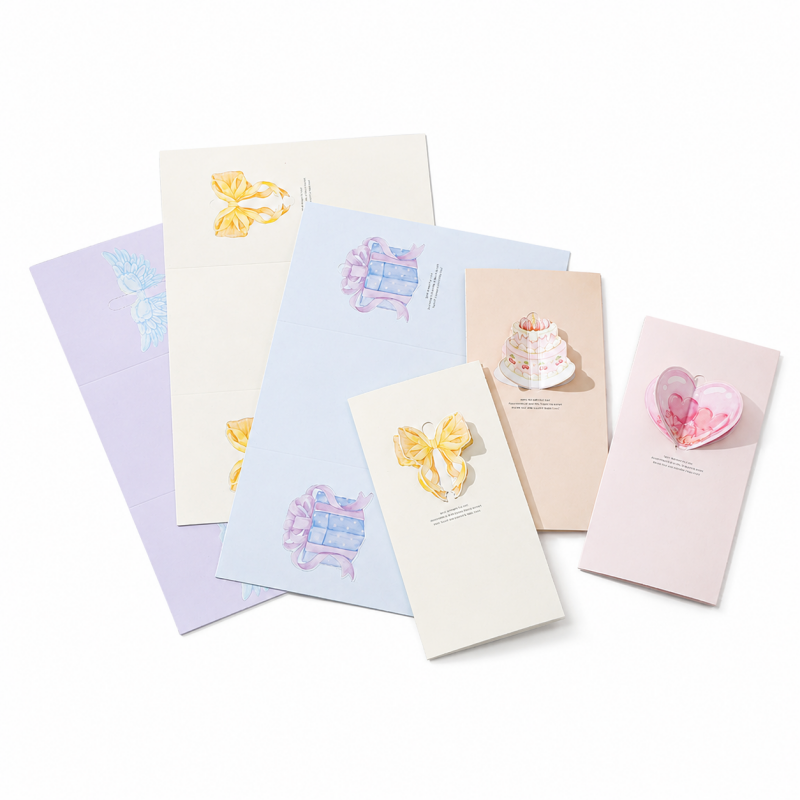 10 Butterfly Window Folded Card
