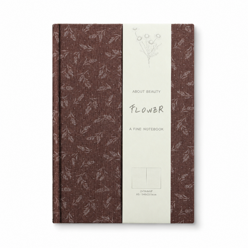 A5 Vintage Botanical Notebook
