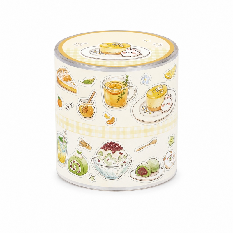 Tea Time Decorative Tape Set