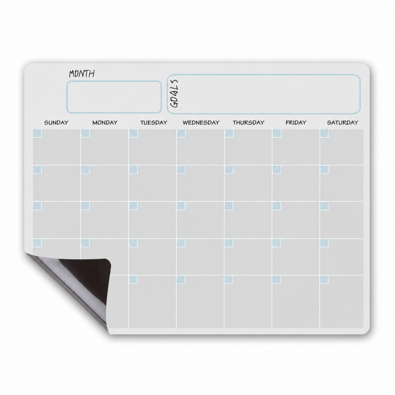 Magnetic Monthly Planner Whiteboard