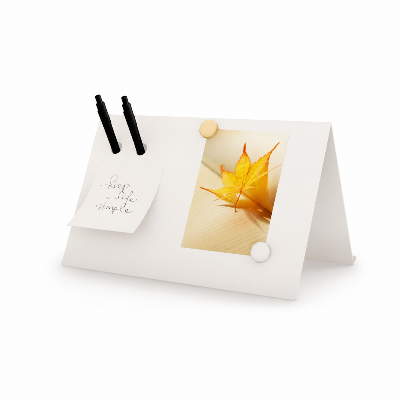 V-shaped Magnetic Memo Board