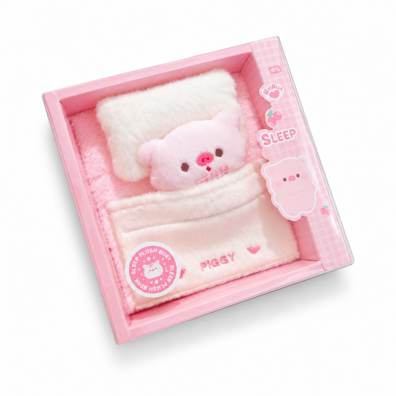 Kawaii Adorable Character Plush Journal Notebook