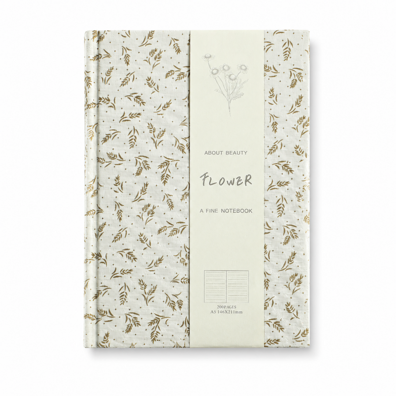 A5 Vintage Botanical Notebook