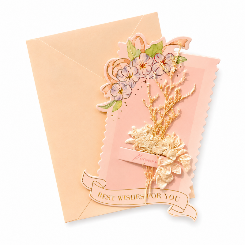 Future Bright Floral Greeting Cards