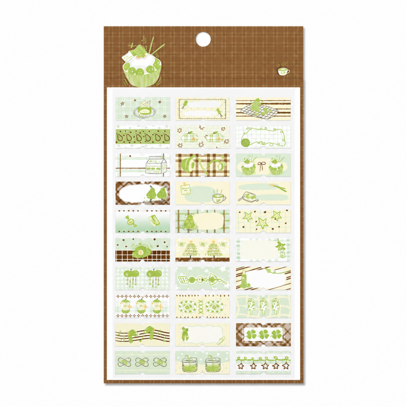 Berry And Chocolate Planning Sticker Set