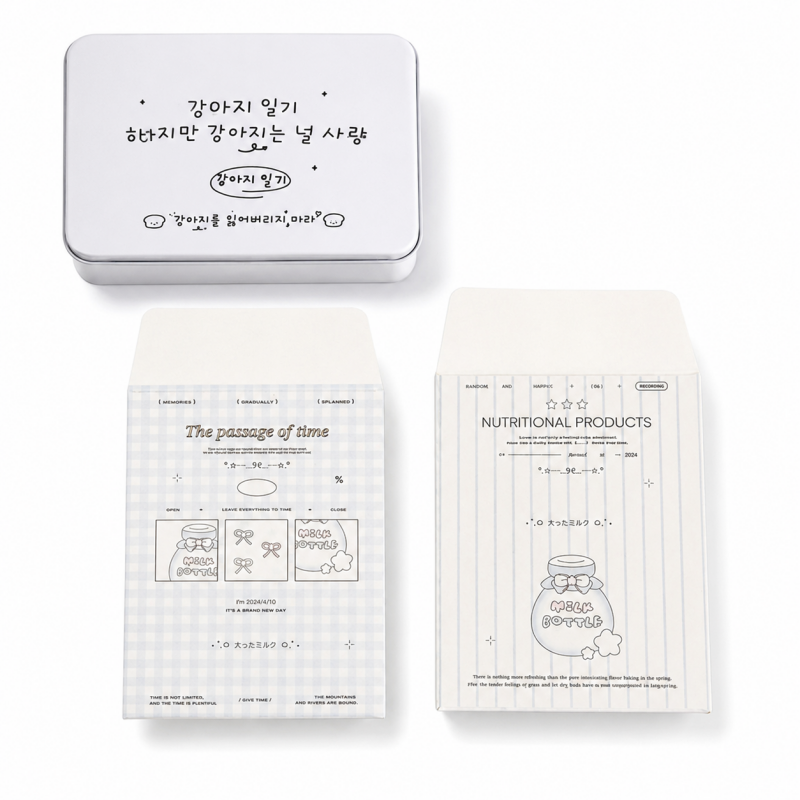 5 Mini Themed Envelope