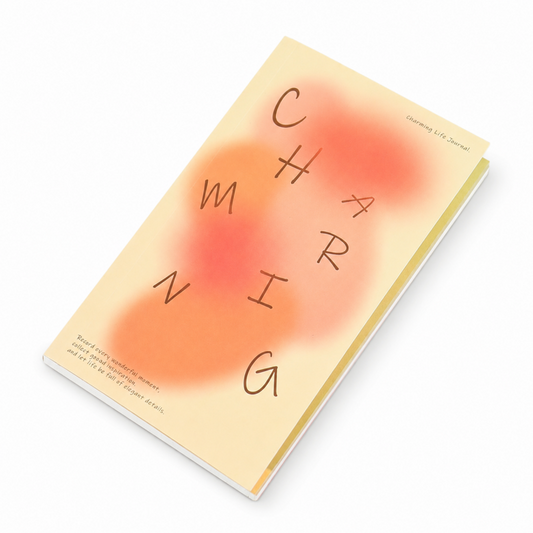 Gradient Alphabet A6 Index Notebook