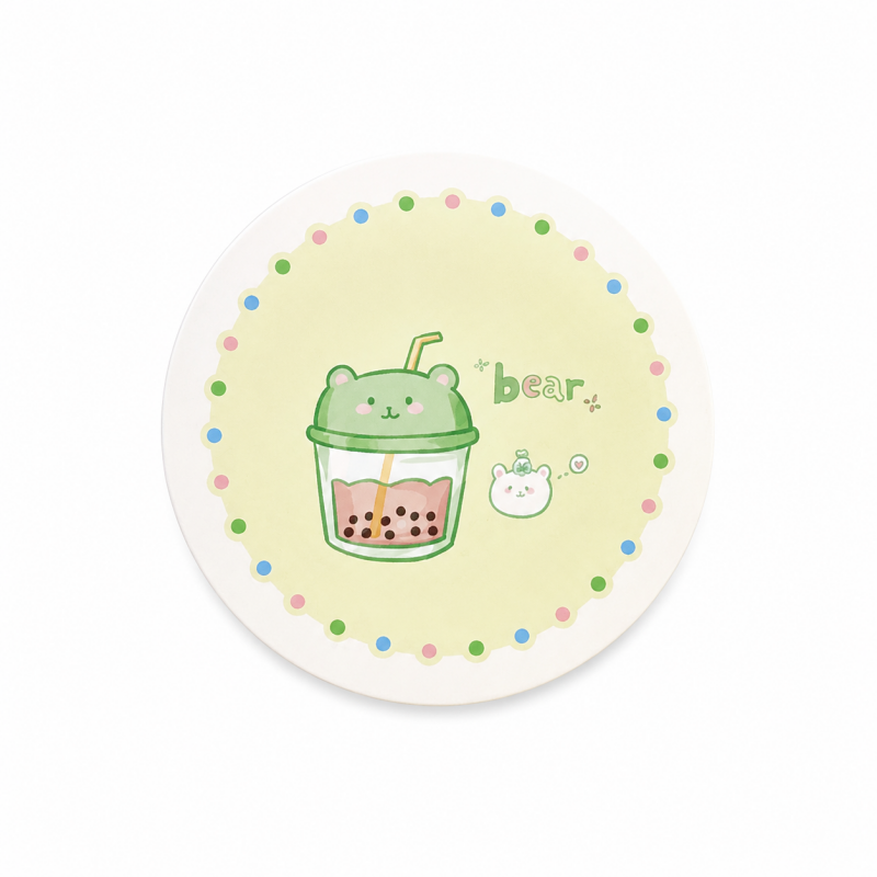 Cake And Animal Decorative Sticker Tape