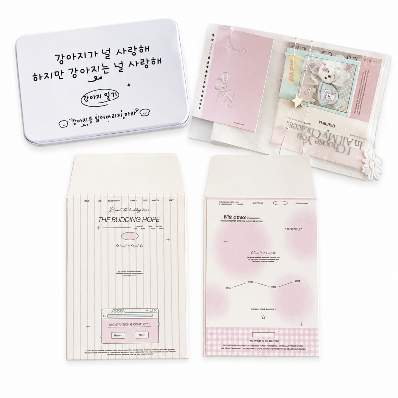 5 Mini Themed Envelope