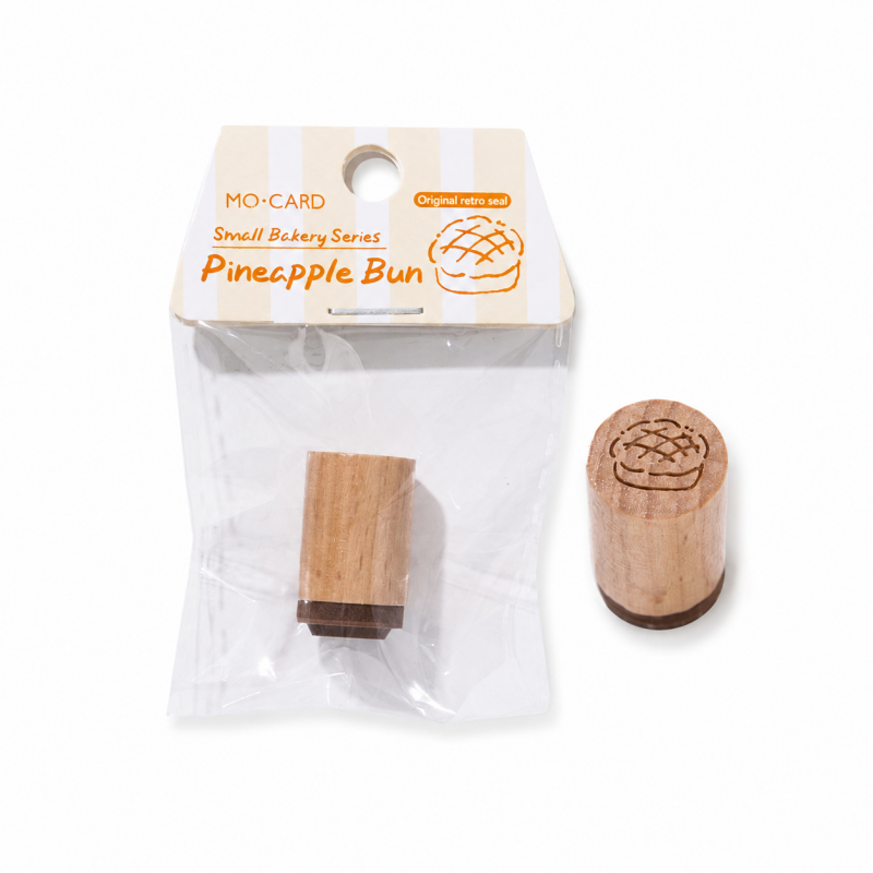 Mini Food Wooden Stamp Set